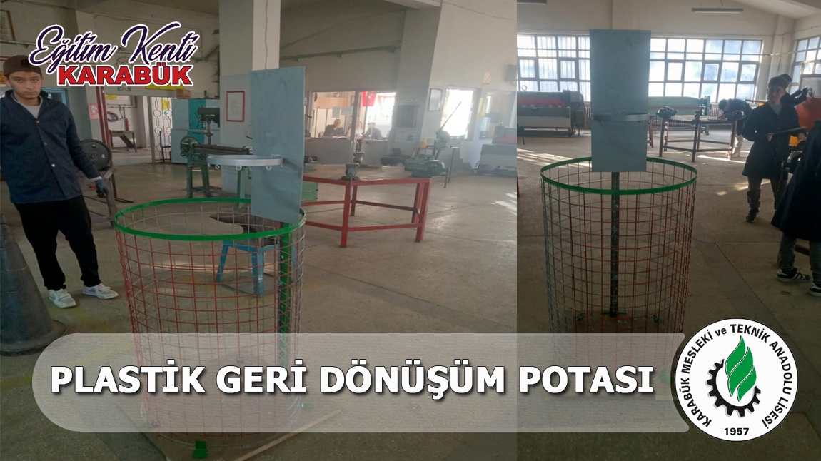 PLASTİK GERİ DÖNÜŞÜM POTASI