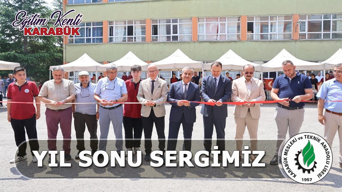Alan Öğrencilerimizin Yıl Boyunca Yaptığı Ürünler Sergilendi.